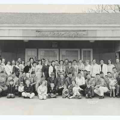Photograph of American Legion members, Springfield, circa 1950