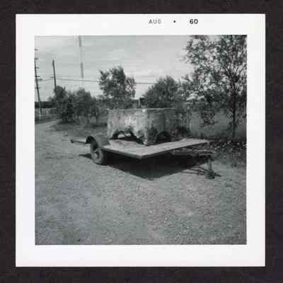 Photograph of Two-Wheel Trailer, 1960