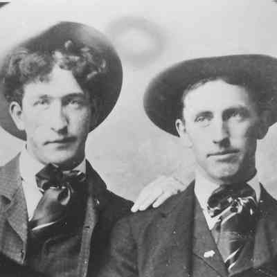 Photograph of Jess Seavey and John Abeene, circa 1908