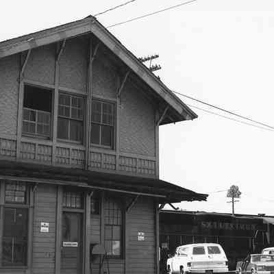 Photograph of the Springfield Depot, Springfield, OR, Date Unknown
