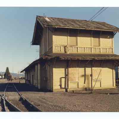 Photograph of the Springfield Train Depot, 1988