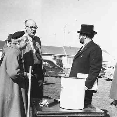 Photograph of Oregon Centennial Time Capsule, 1959
