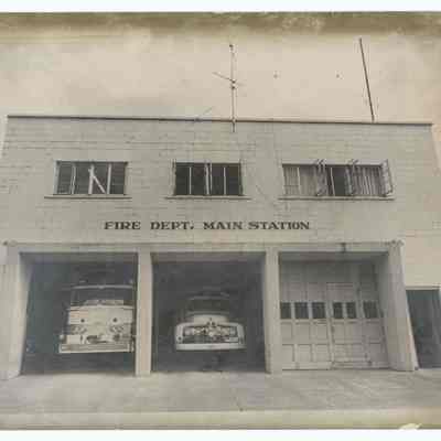 Photograph of the Fire Department Main Station, Springfield