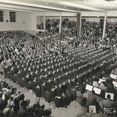 Photograph of a Graduation Class, 1953