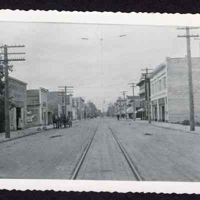 Photograph of Main St. Springfield, date unknown