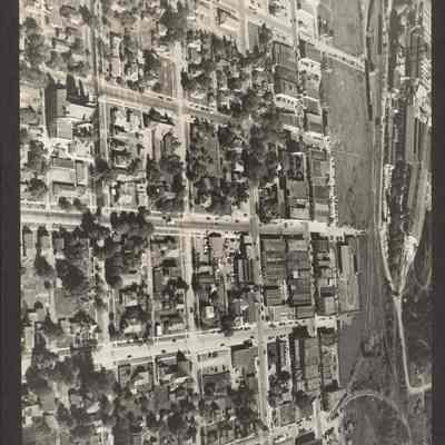 Photograph, Aerial view of Booth-Kelly, Springfield, date unknown.