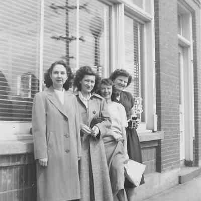 Photograph of Women who worked at Power Co., 1949