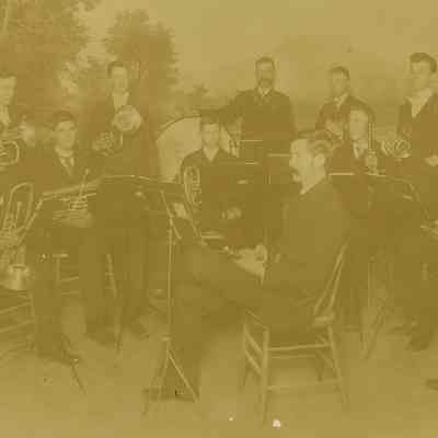 Photograph of Springfield Concert Band, date unknown