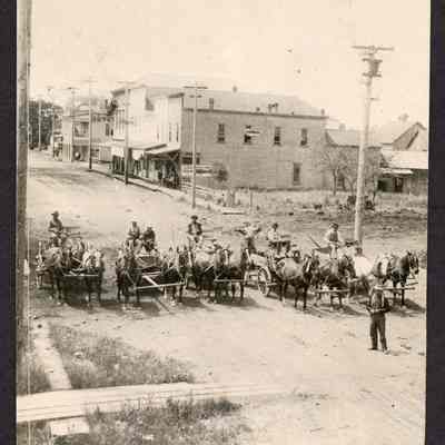 Photograph, Wagon Race, Springfield, 1904