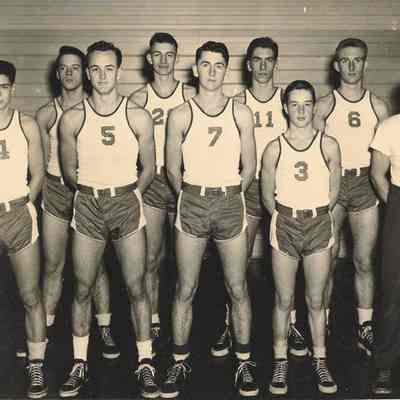 Basketball Team, Springfield High School, 1948-1949.