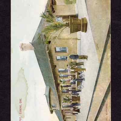 Postcard, S.P. Depot, Eugene, Date Unknown.
