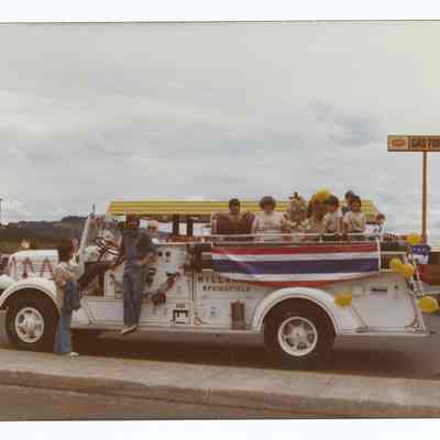 Photograph of a Summer parade, Springfield, circa 1979