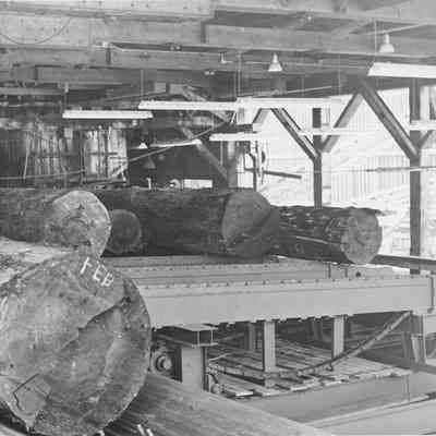 Photograph of Booth-Kelly Mill Renovations, 1956