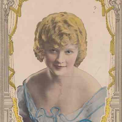 Photograph of Poster of Constance Binney in a Realart Silent Pictures