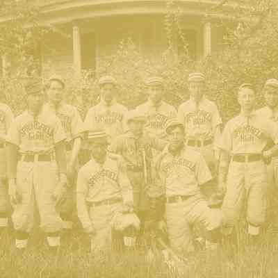 Photograph of Springfield High School Baseball Team, Springfield, Oregon, circa 1905