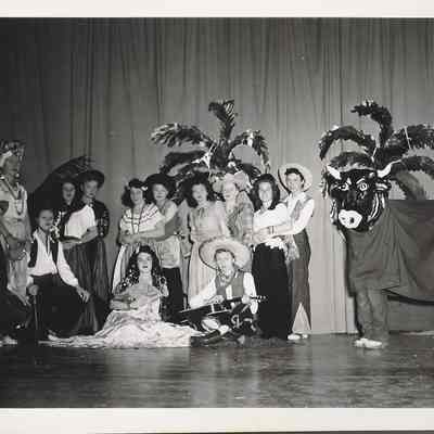 Springfield High Girls League Party 1940s