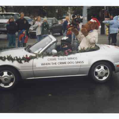Photograph of the Springfield Christmas Parade, circa 1997