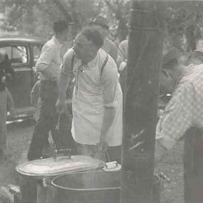 Photograph of Springfield High Faculty Picnic, circa 1940s