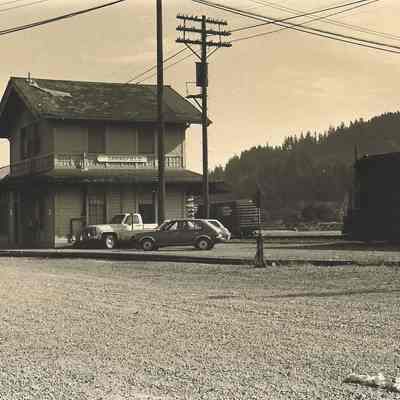 Southern Pacific Depot in Springfield 1990