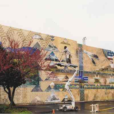 Oregon Trail Mural