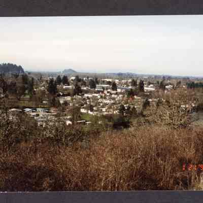 Photograph of Glenwood from Willamette Heights, 1990