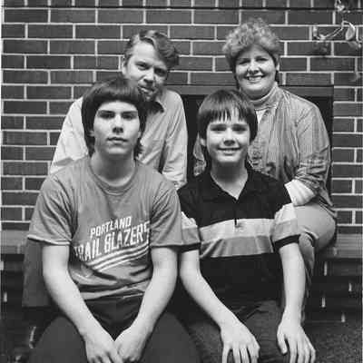 Photograph of George & Cris Larson and Sons