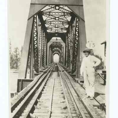 Photograph of Thomas P. Skelly, bridgetender Albany