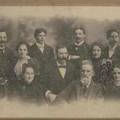 Photograph of the Day family, undated
