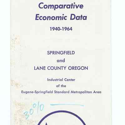 Comparative Economic Data brochure about Springfield, 1940-1964