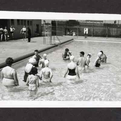 Photograph of People in a Pool, Willamalane, Undated