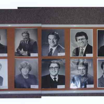 Photograph of Springfield Chamber of Commerce presidents, Springfield, circa 1980