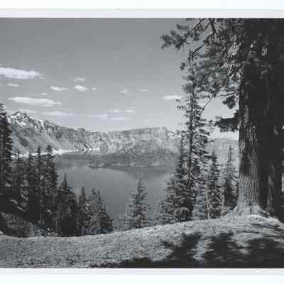 Photograph of Crater Lake, Oregon, circa 1970