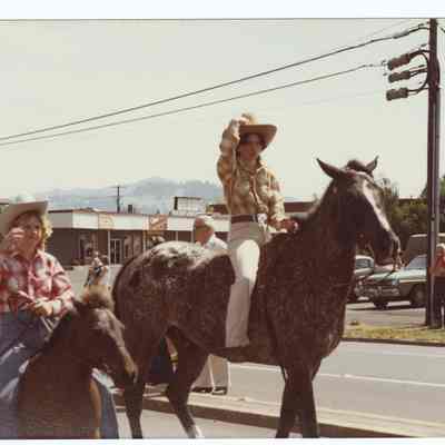 Photograph of a Summer parade, Springfield, circa 1979