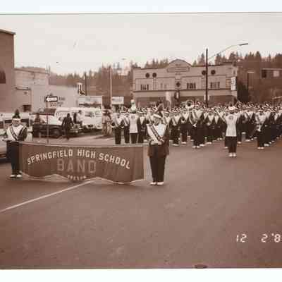 Photograph of the 1989 Christmas Parade, Springfield