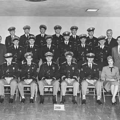 Photograph, Springfield Police Dept.,1958