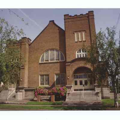 Photograph of the Ebbert United Methodist Church, Springfield, circa 1990
