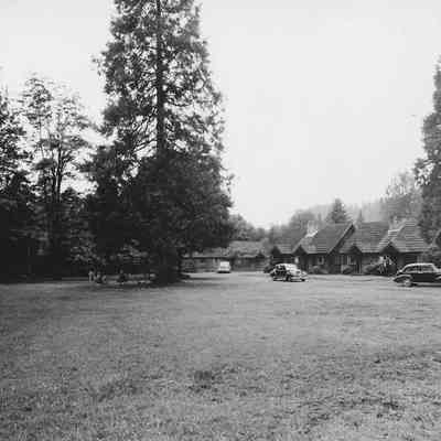 Photograph of Log Cabin Inn, 1947