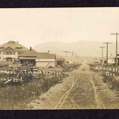 Photograph of 7th Street Permanent Improvement, date 1910-1911