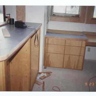 Photograph of the Springfield Depot Restoration, 1991