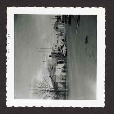 Photograph of Site of Springfield, Oregon Library, 1957