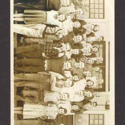 Photograph of Student Body, Thurston Union High School, 1938