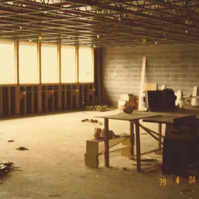 Photograph of Spring Village northeast section under construction, 1979