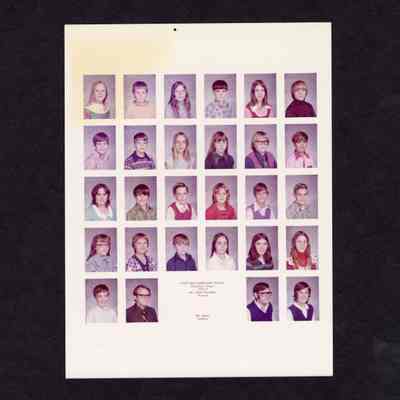 Photograph, Camp Creek Elementary, Grade 6, 1974-1975.