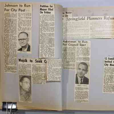 Pages 34-35 newspaper clipping unfolded