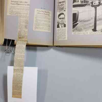 Pages 78-79 newspaper clipping unfolded