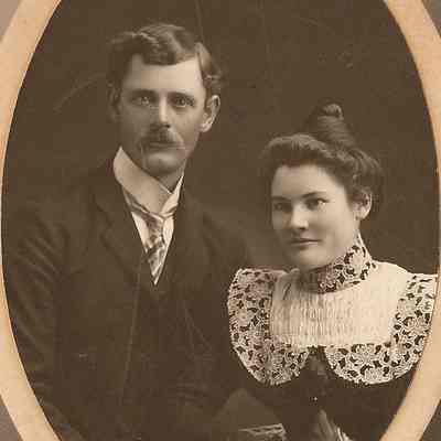 Edd and Mae Judkins, 1900