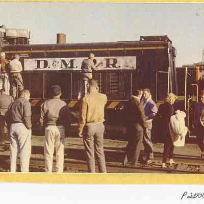 Photograph of "Chartroose Caboose" Filming, Springfield, Oregon, circa 1960