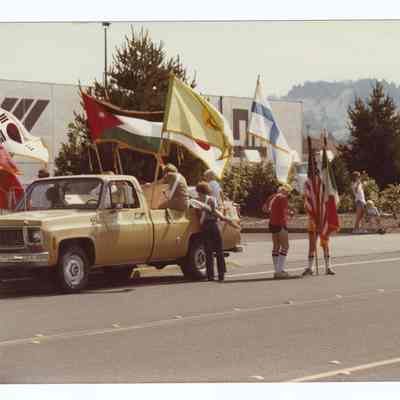Photograph of a Summer parade, Springfield, circa 1979