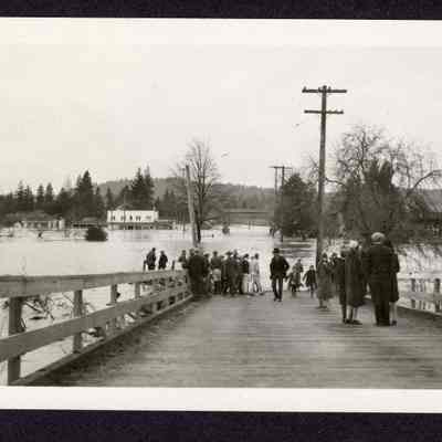Photograph, Bridge After Flood, 1927.