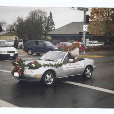 Photograph of the Springfield Christmas Parade, circa 1997